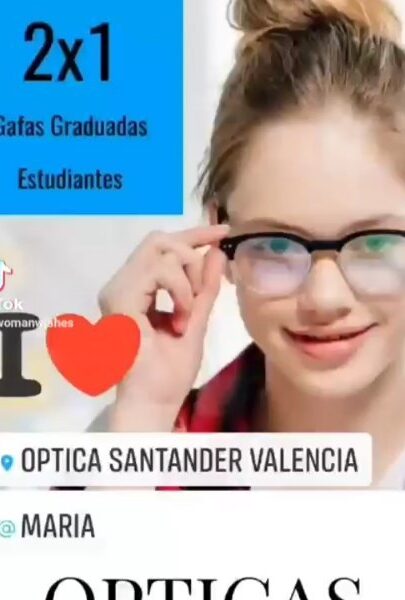 Portada de «Ofertas 2×1 en #gafas #gafasdesol #gafasgraduadas #opticasvalencia #ópticasvalencia»