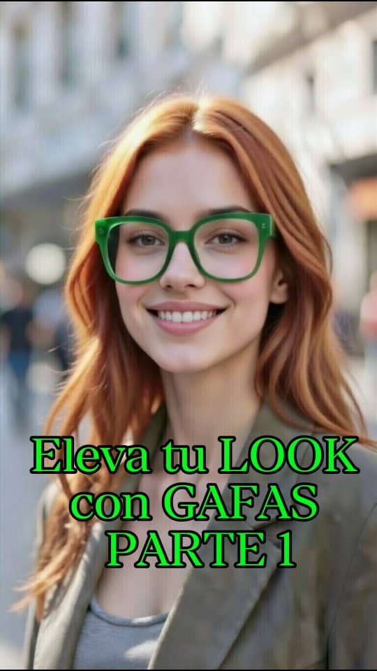 ¿Sabes elevar tu look con tus gafas ? Mira este Reel y te cuento cómo!!! 😉 ¿Quieres Parte 2? Escribe “Si” y seguimos!!!