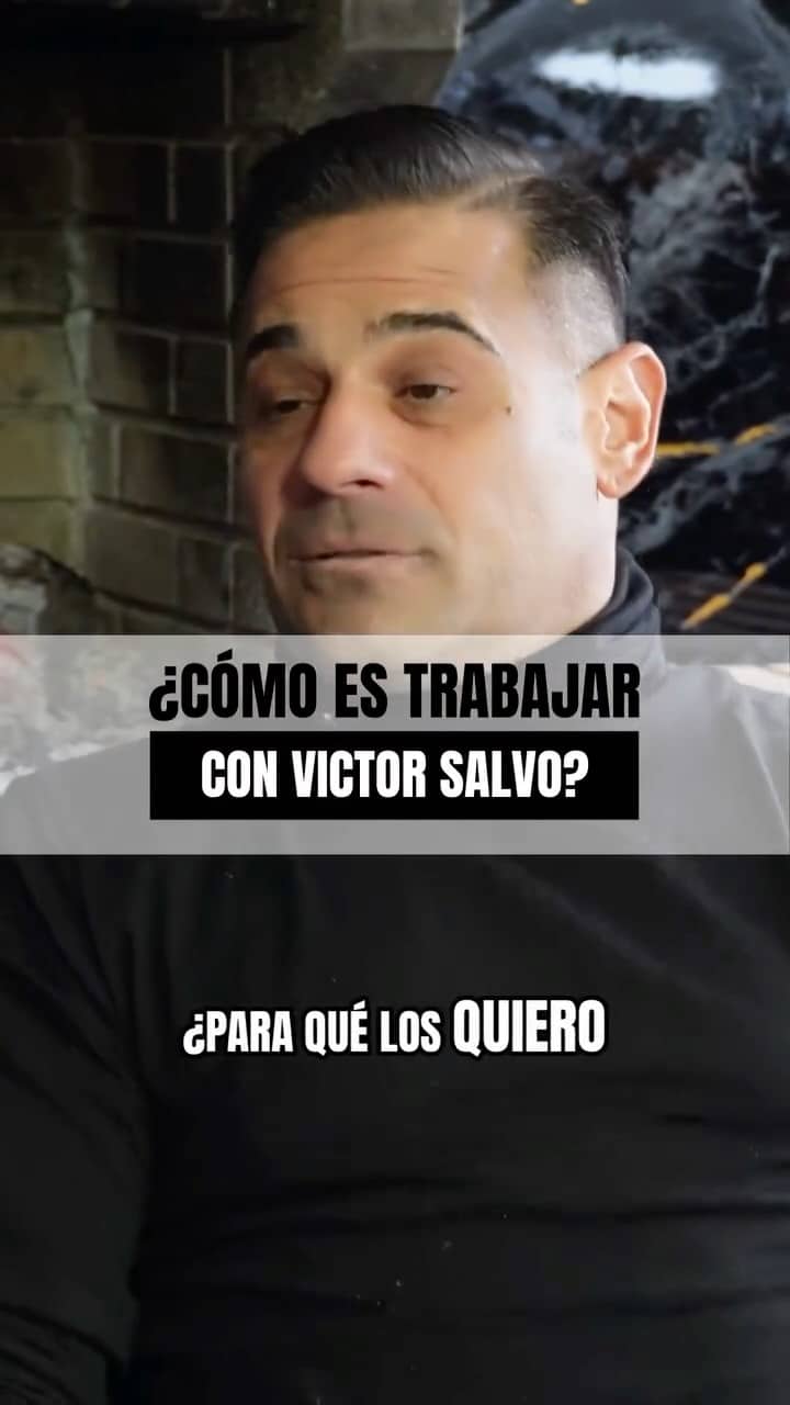 Fuera de cámaras todo son risas, pero de la puerta para adentro la cosa cambia. Víctor Salvo explica su filosofía: si el